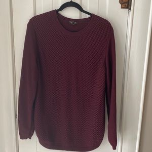 Burgundy, sweater size XL